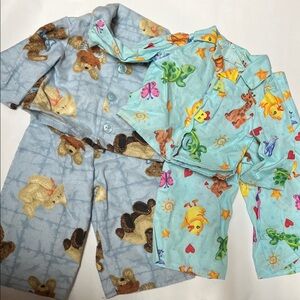 2 pairs of doll pajamas (fits 18” dolls)